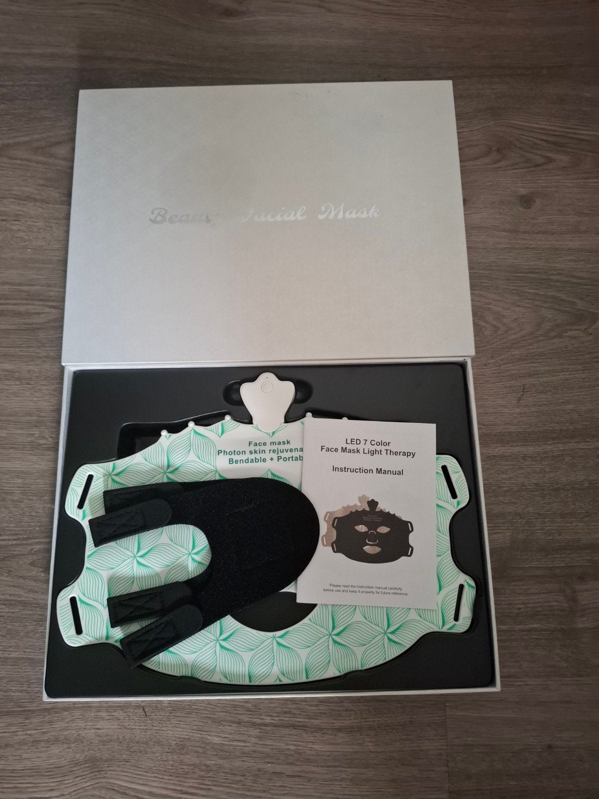 LED 7 Kleuren Gezichtsmasker Lichttherapie Huidverjonging, Sieraden, Tassen en Uiterlijk, Uiterlijk | Gezichtsverzorging, Ophalen of Verzenden