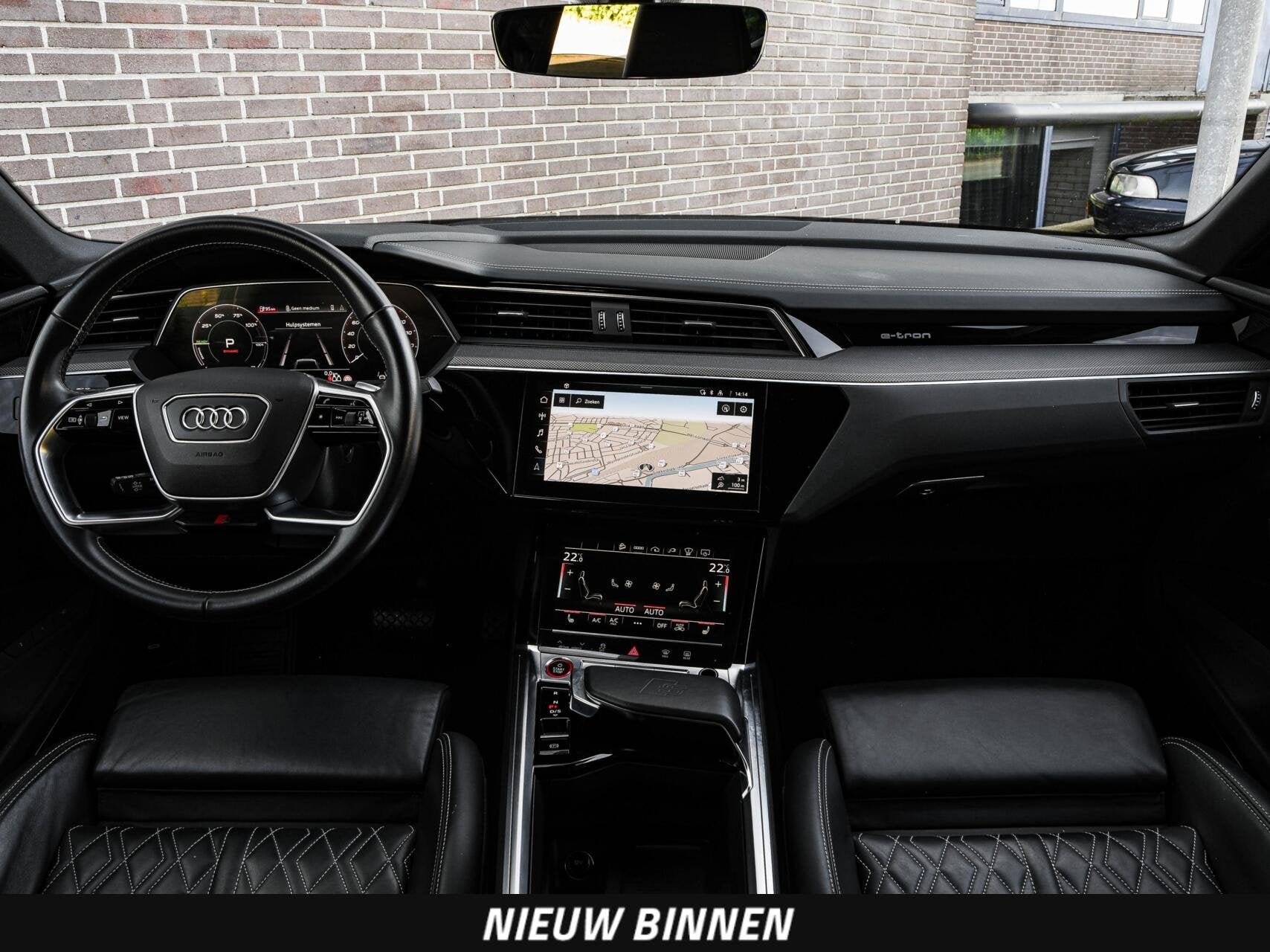 Audi e-tron Sportback S quattro 95 kWh 503 PK | SOH 99% | Pa, Auto's, Automaat, 368 km, Gebruikt, Zwart
