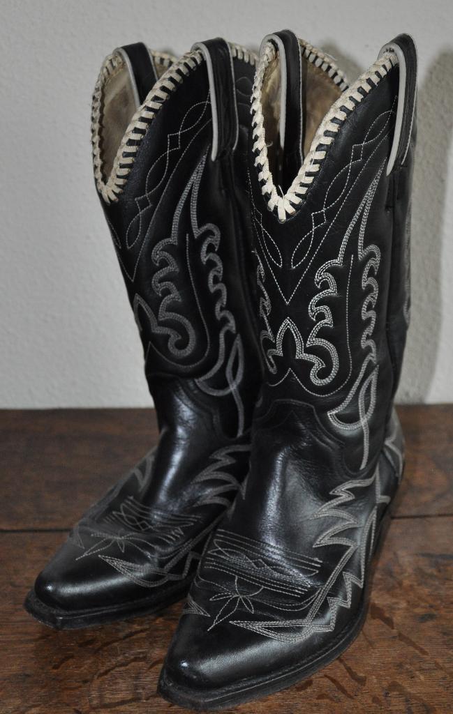 Tony Mora cowboy western laarzen maat 36, Zwart, Lage of Enkellaarzen, Ophalen of Verzenden, Tony Mora