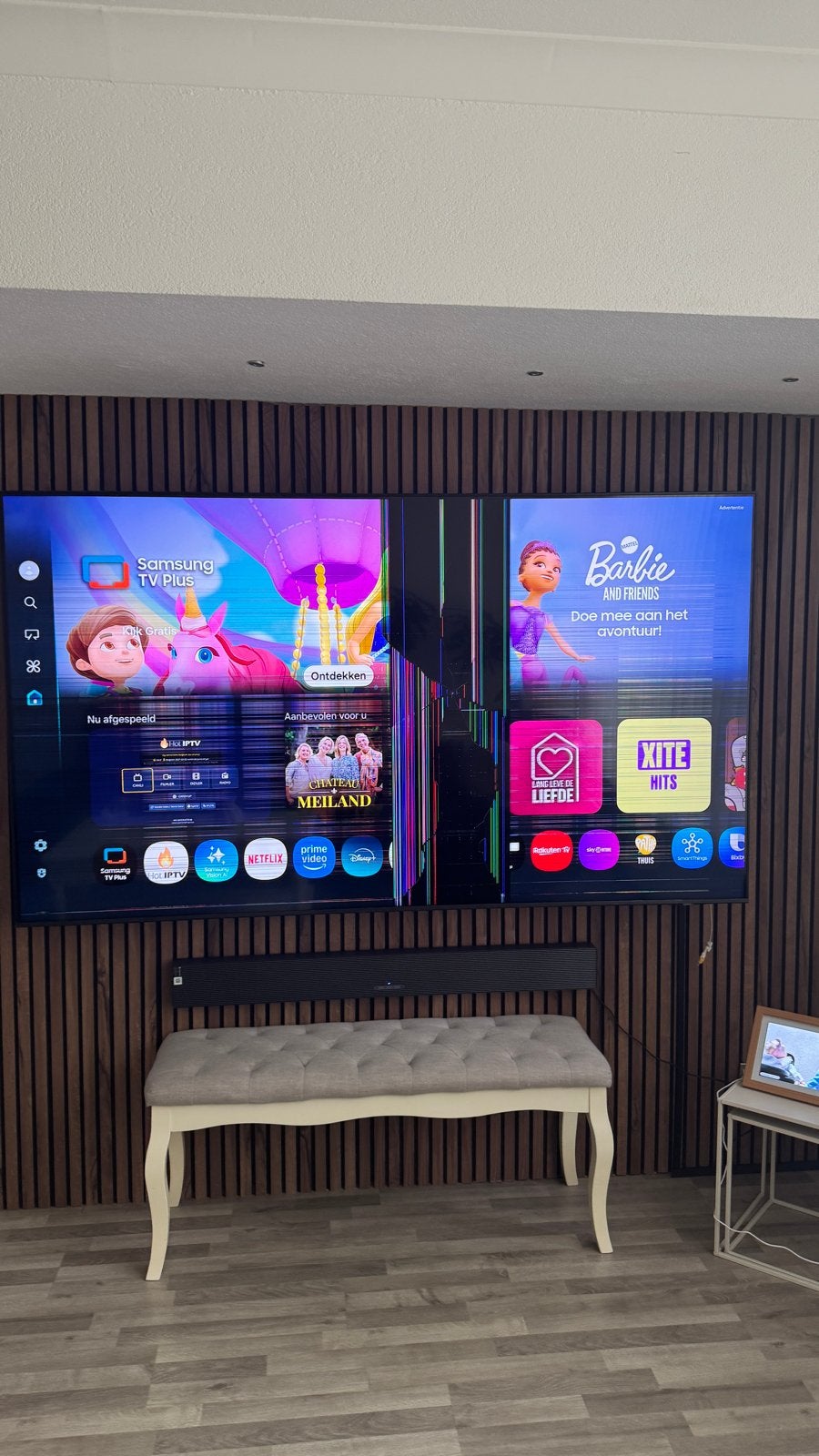 Samsung 85" Neo QLED QN73F 4K (2025) - Defect, QLED, Ophalen of Verzenden, Samsung, 4k (UHD)