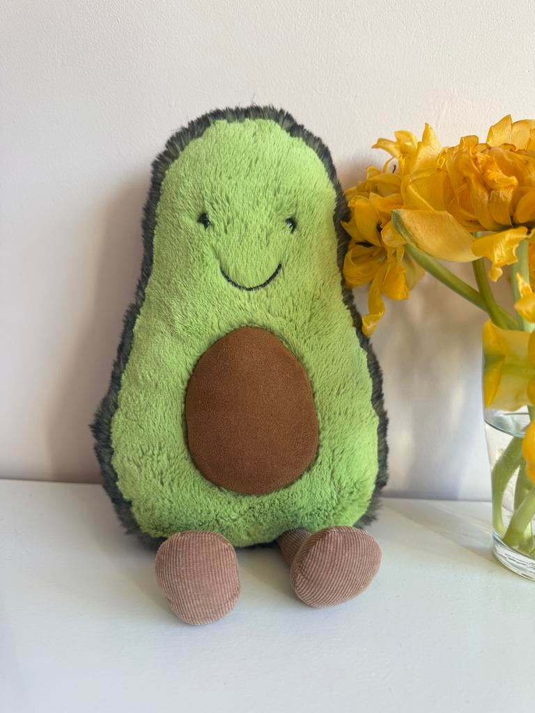 Jellycat avocado knuffel 30cm medium Amuseables, Kinderen en Baby's, Speelgoed | Knuffels en Pluche, Overige typen, Ophalen of Verzenden