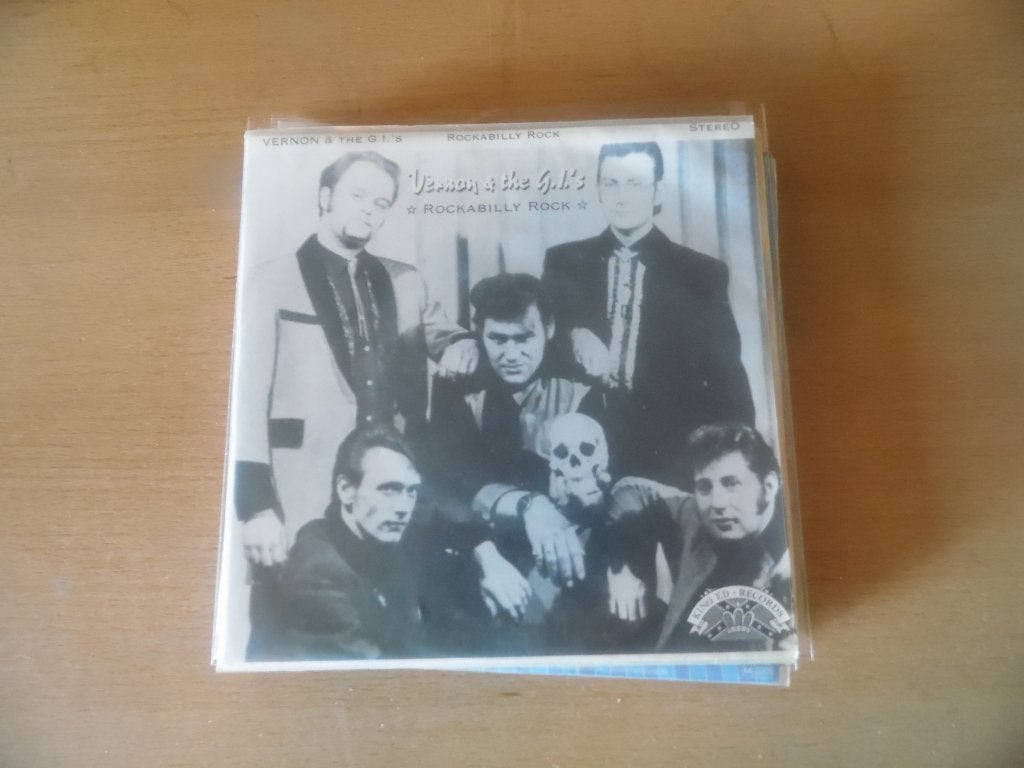 e.p. vernon & the g.l.s. rockabilly rock., Ophalen, Gebruikt, Overige genres, 7 inch