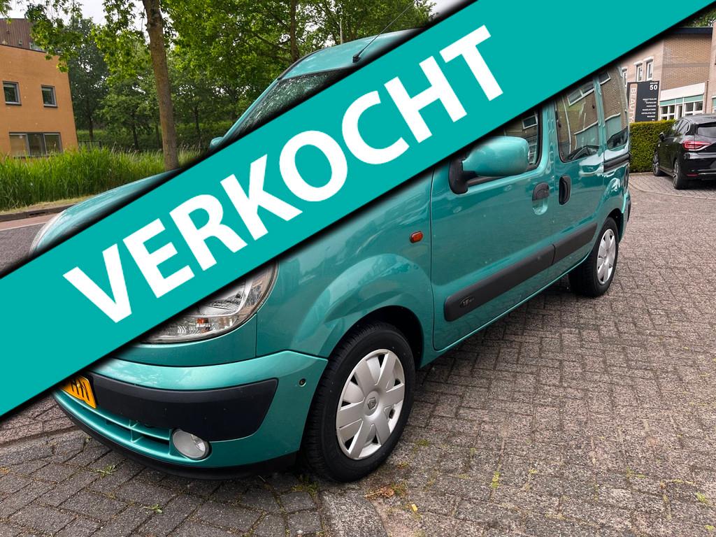 Renault Kangoo 1.6-16V Privilège, Auto's, Gebruikt, 49 €/maand, Origineel Nederlands, Bedrijf