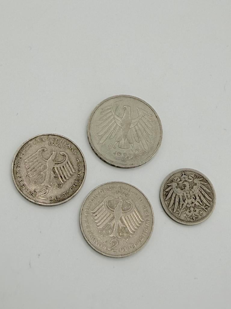 Duitse munten set Mark & Reichspfennig set, Ophalen of Verzenden, Duitsland