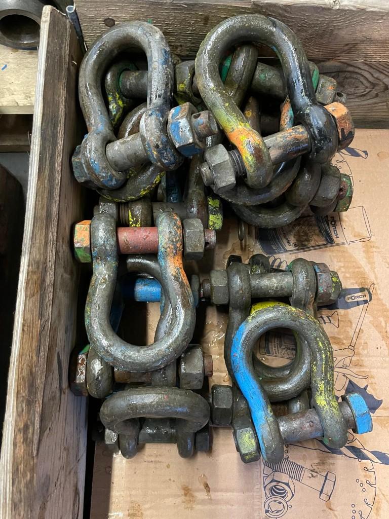 Harpsluiting/shackle 6,5 ton, Ophalen of Verzenden, Gebruikt, Handmatig