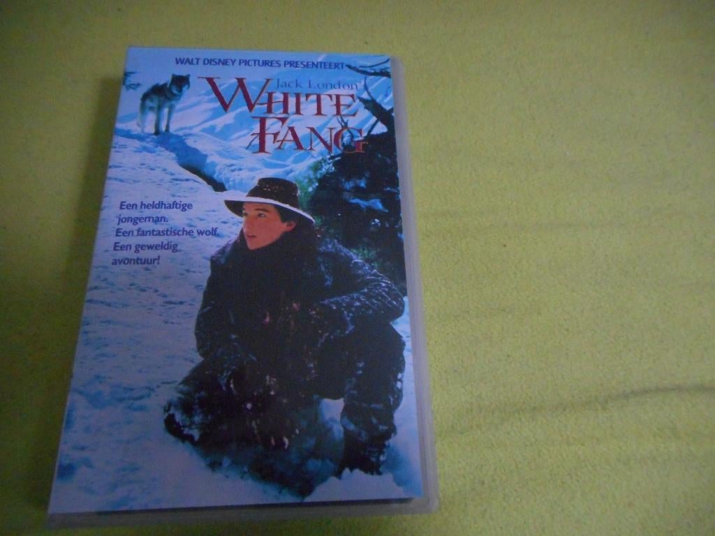WHITE FANG! Mooie Speelfilm Op VIDEO!, Cd's en Dvd's, Alle leeftijden, Verzenden, Zo goed als nieuw, Actie en Avontuur