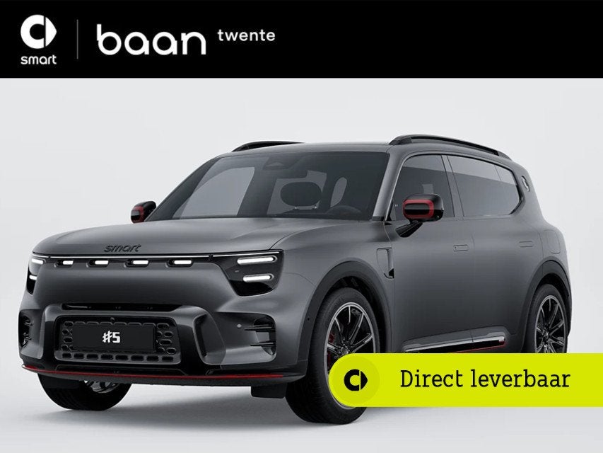 smart #5 Brabus 100 kWh € 8.500,- REGISTRATIE VOORDEEL!, Auto's, Automaat, Gebruikt, Verwarmde buitenspiegels, 2353 kg