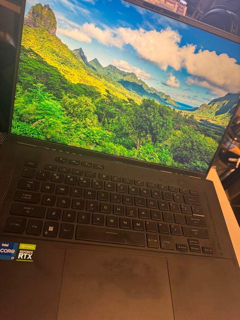 ASUS Zephyrus M16 (2022) i7-12e gen RTX 3050 Ti 16GB RAM, Computers en Software, Windows Laptops, Gebruikt, Met videokaart, Qwerty