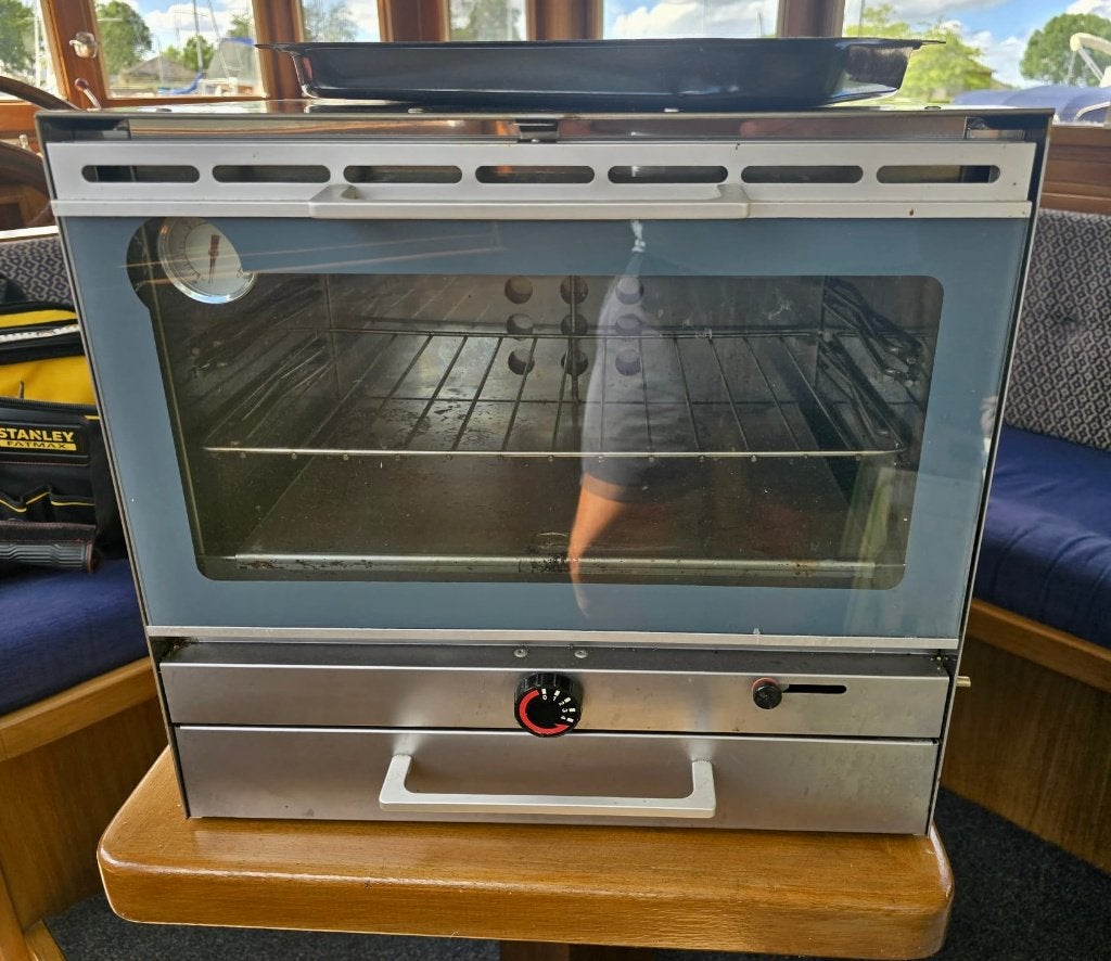 Dometic Origo 6000 Spiritusoven, Ophalen, Oven, Hete lucht, 55 tot 60 cm