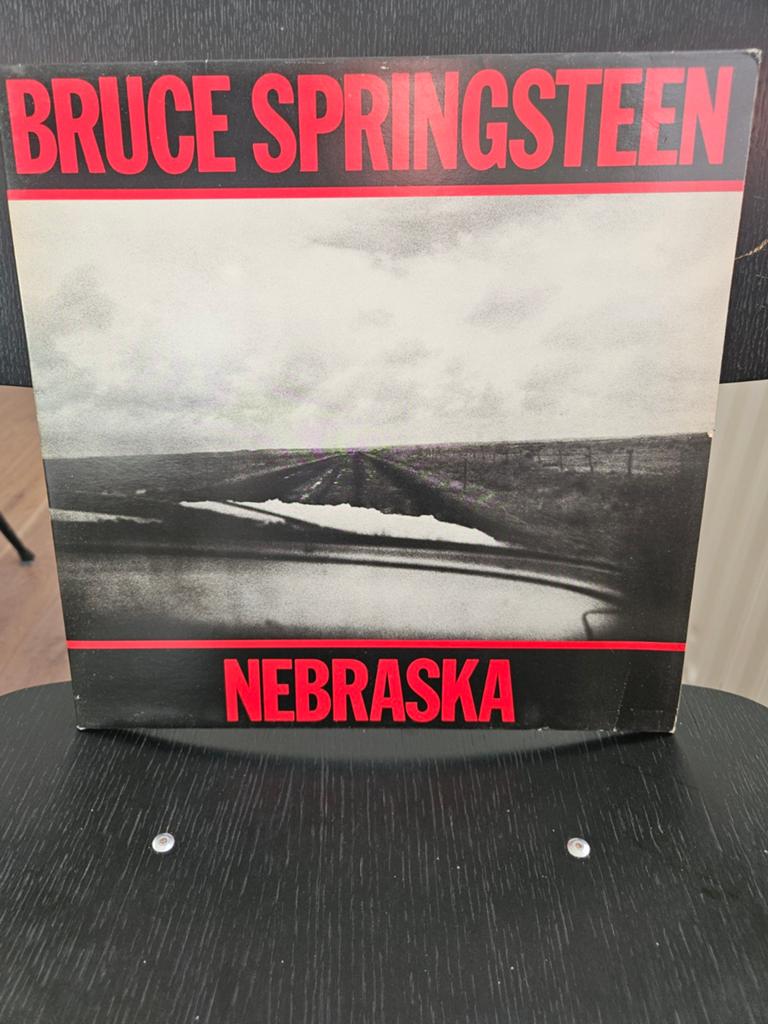 Bruce Springsteen - Nebraska LP (CBS 25100), Singer-songwriter, Gebruikt, 1980 - 1989, Ophalen of Verzenden