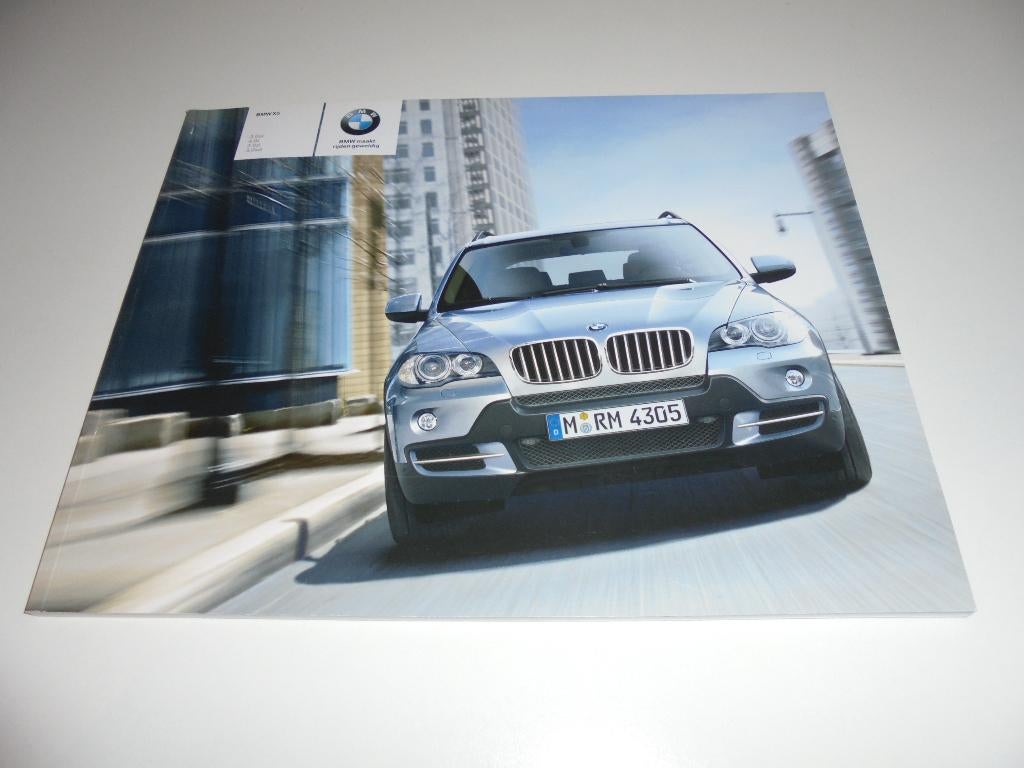 brochure BMW X5 modellen 2008, Boeken, Ophalen of Verzenden, Nieuw, BMW