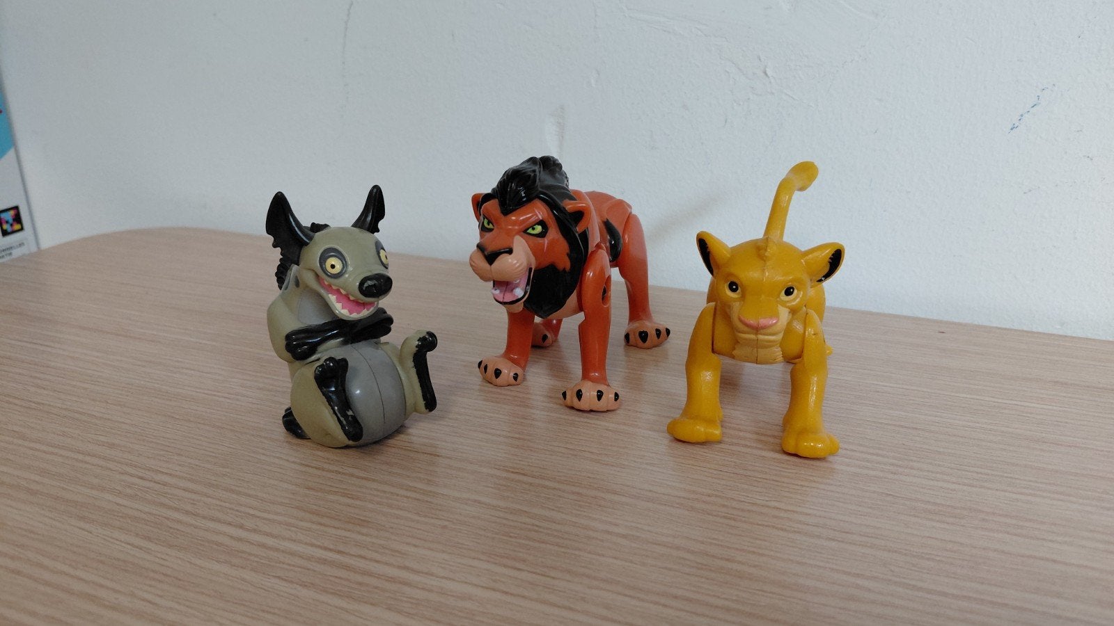 Lion king poppetjes, Ophalen of Verzenden, Zo goed als nieuw