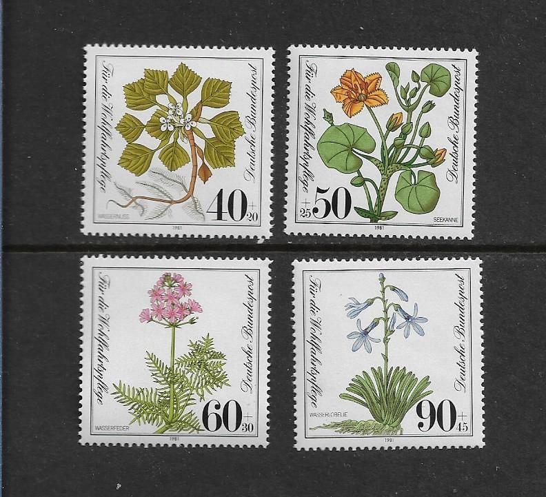 Postzegels  Duitsland    1108/1111  PF, Ophalen of Verzenden, BRD, Postfris