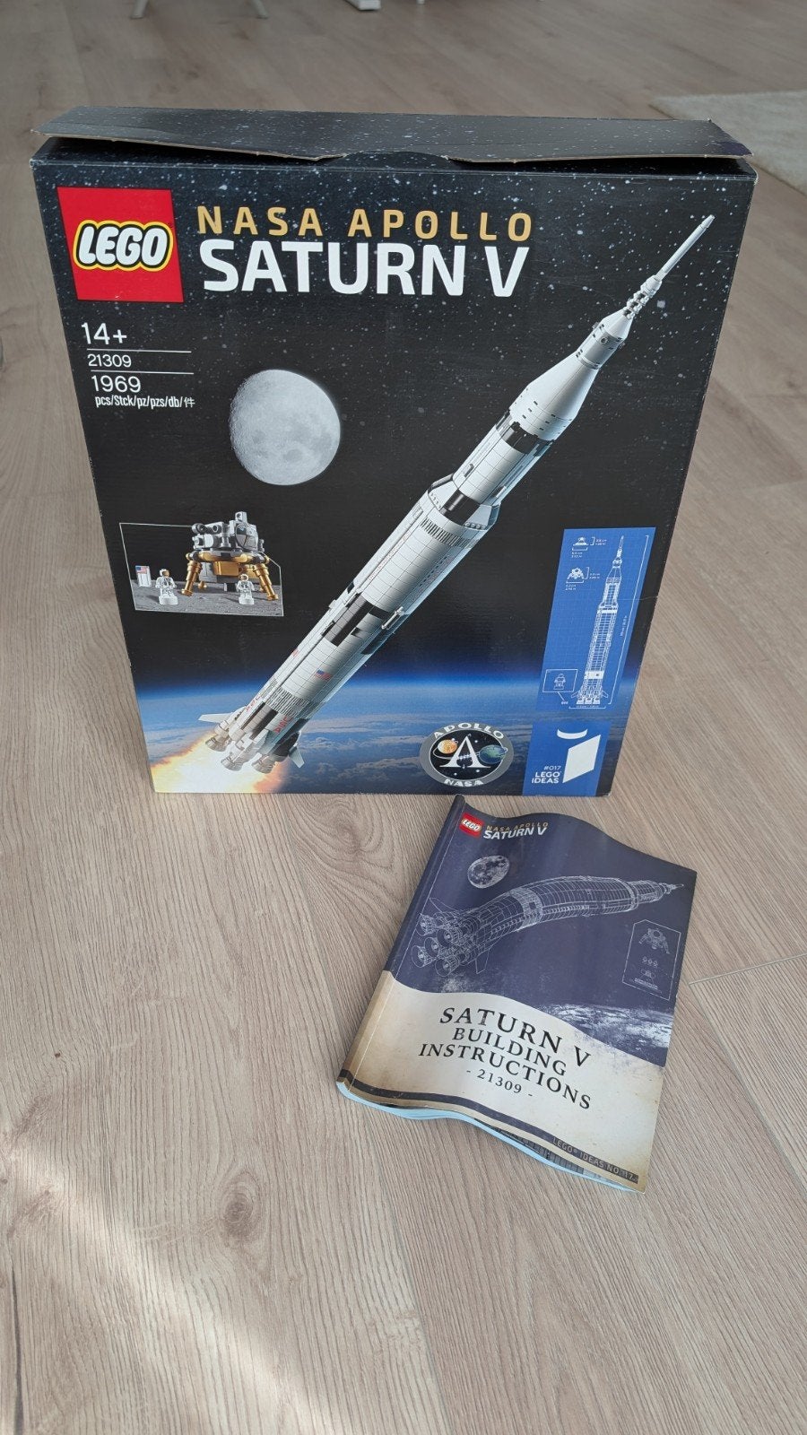 LEGO NASA Apollo Saturn V (21309) - Complete set, Ophalen of Verzenden, Zo goed als nieuw