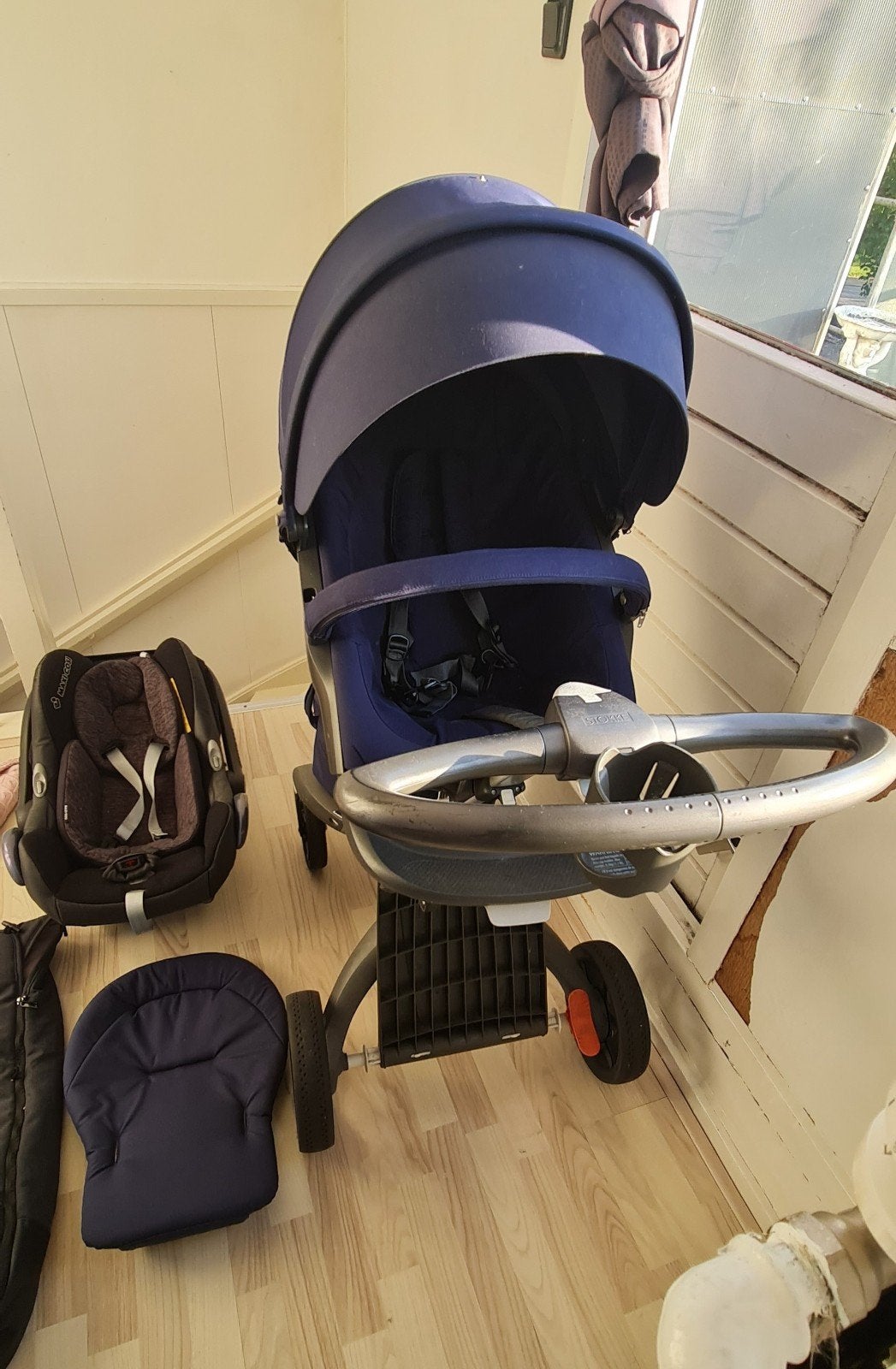 Stokke Xplory black on black nog in hele goede staat!, Ophalen, Zo goed als nieuw, Overige merken