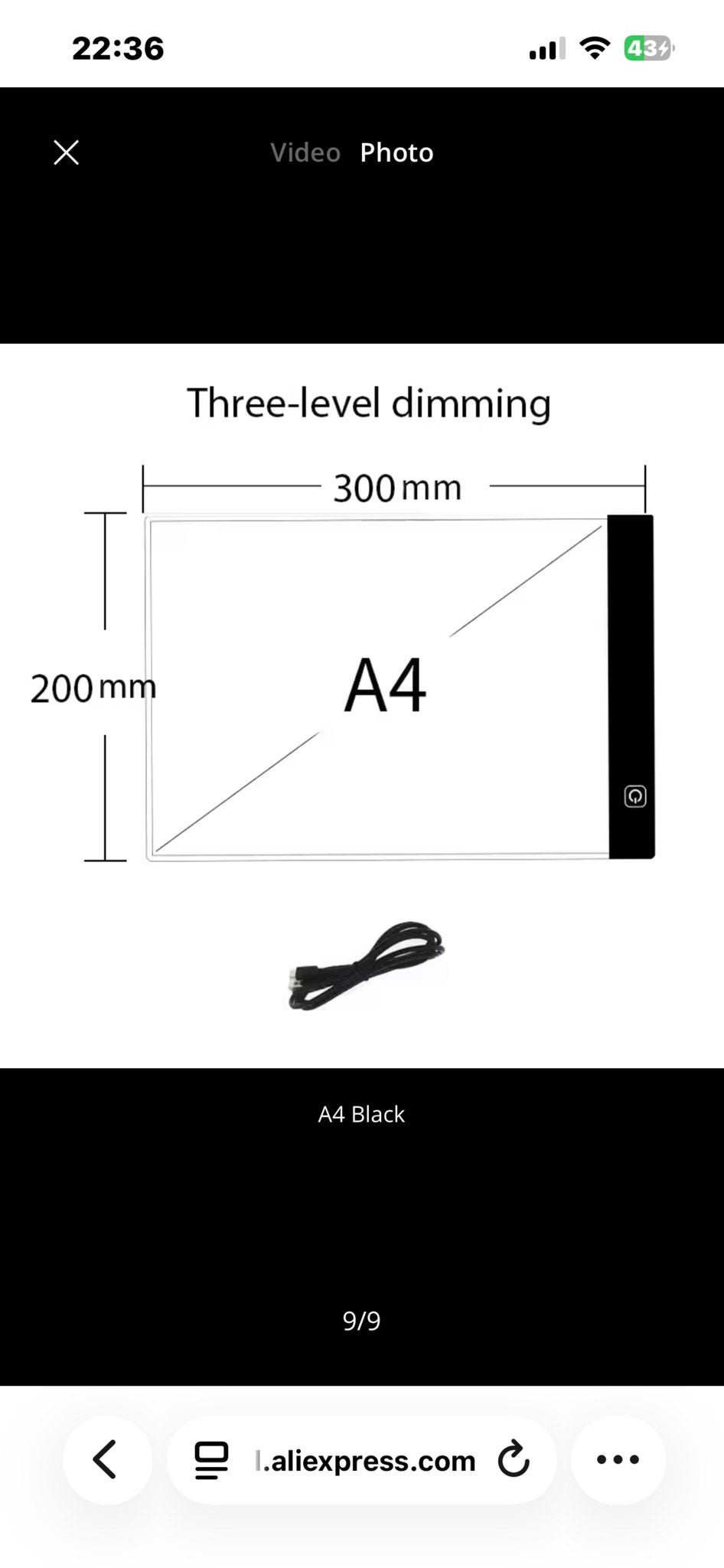 A4 LED Tekenplaat - Lichtbak voor Natee, Verzenden, Nieuw, Overige typen