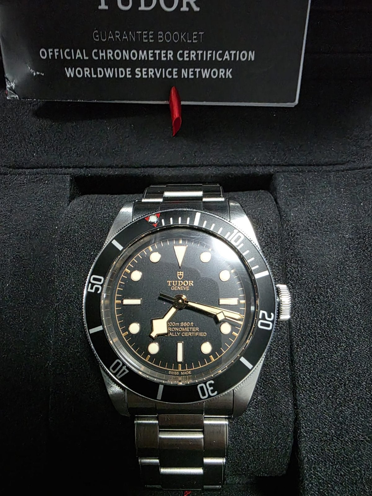 TUDOR BLACK BAY, Staal, Staal, Polshorloge, Zo goed als nieuw
