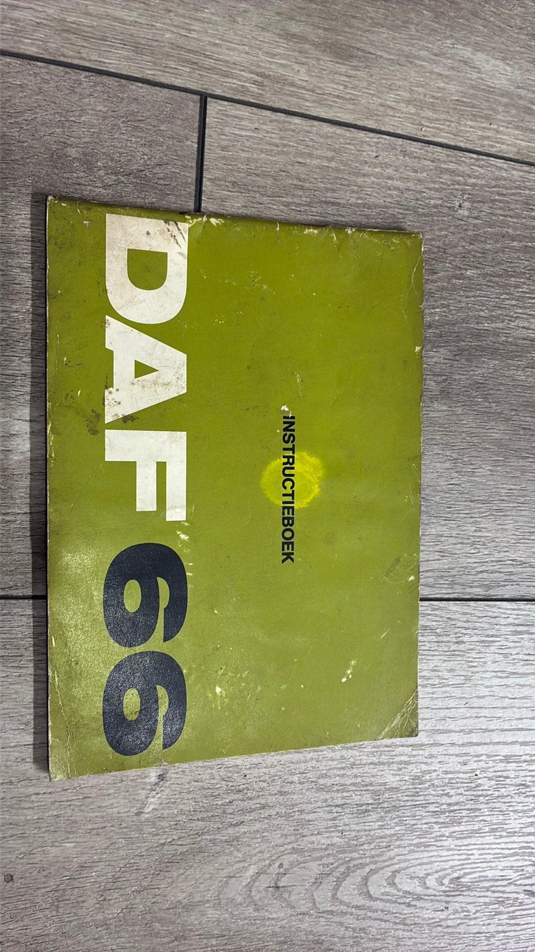 DAF 66 instructieboek, Auto diversen, Ophalen of Verzenden
