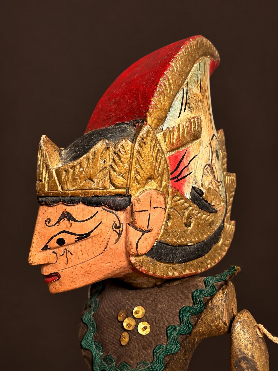 Prachtige authentieke Wayang Golek pop (Java, Indonesië), Ophalen of Verzenden