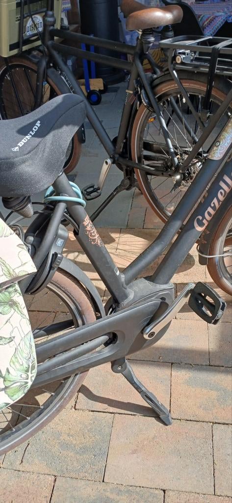 Mooie Gazelle damesfiets met Bosch ondersteuning, Fietsen en Brommers, Elektrische fietsen, Ophalen, Gebruikt, 51 tot 55 cm, 50 km per accu of meer