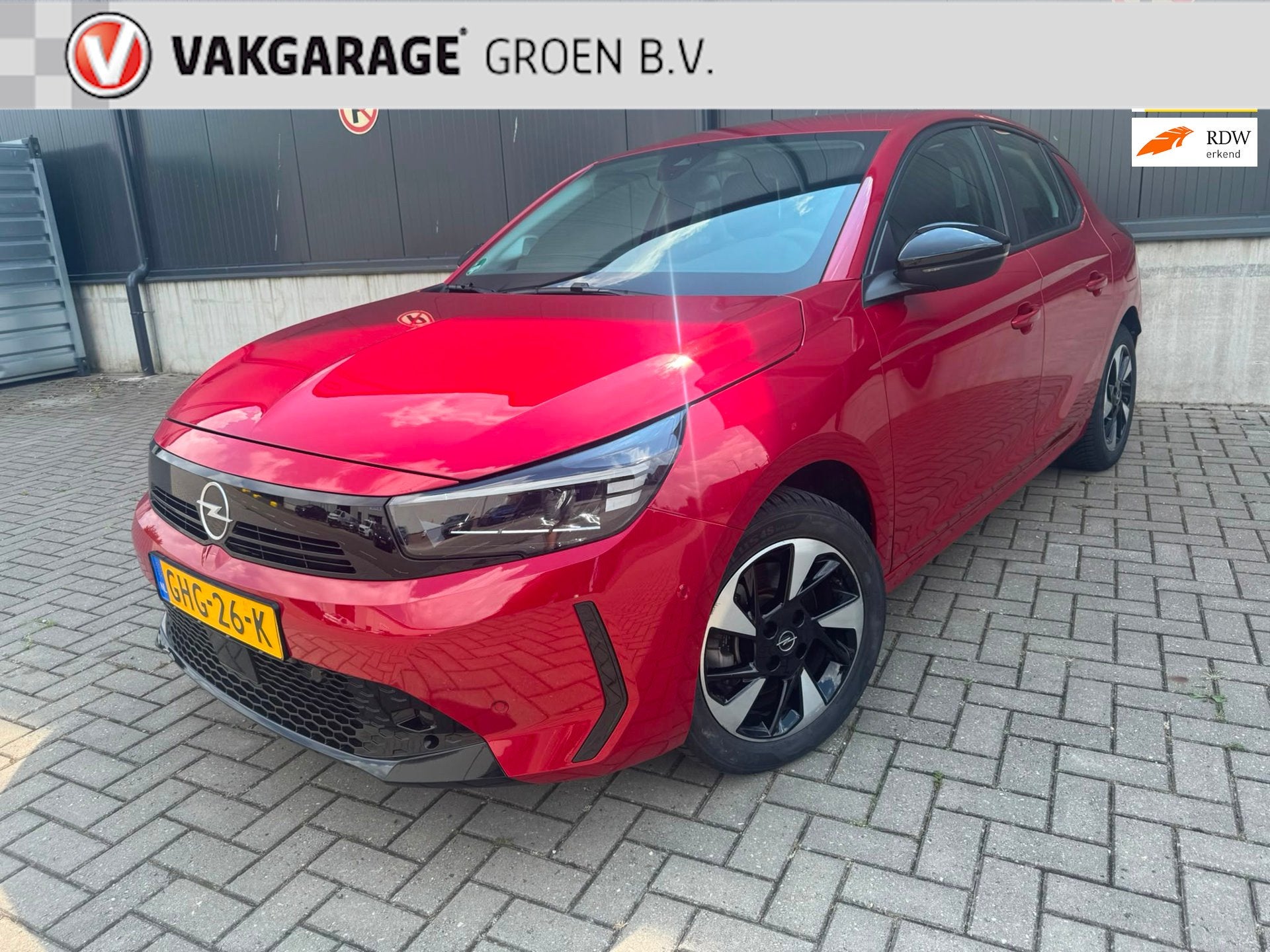 Opel Corsa Electric 50 kWh / SOH 96% / camera / cruise / pdc, Gebruikt, Zwart, Origineel Nederlands, Onderhoudsboekje