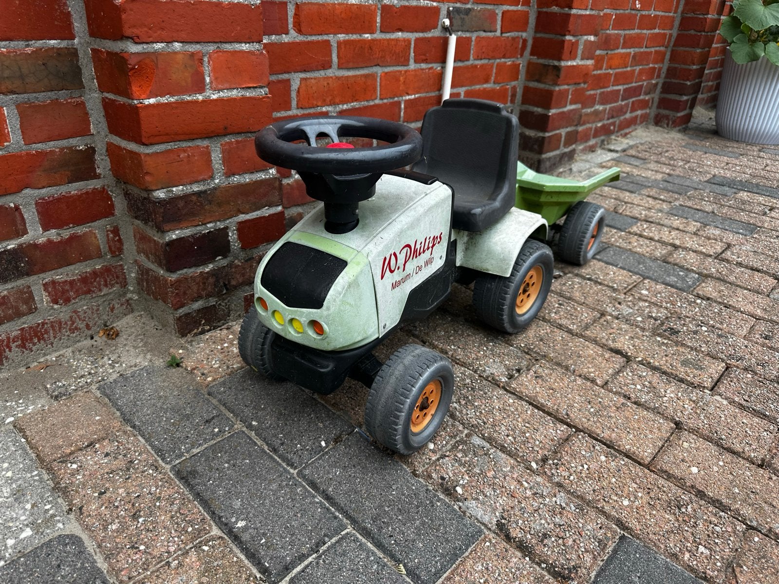 Leuke loop trekker met aanhanger, Ophalen, Gebruikt, Trapvoertuig