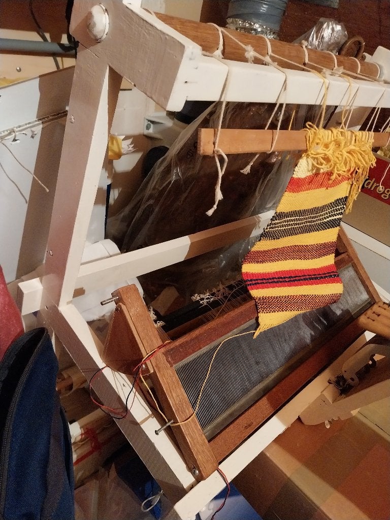 Tafelweefgetouw, Ophalen, Gebruikt, Wit, Overige typen