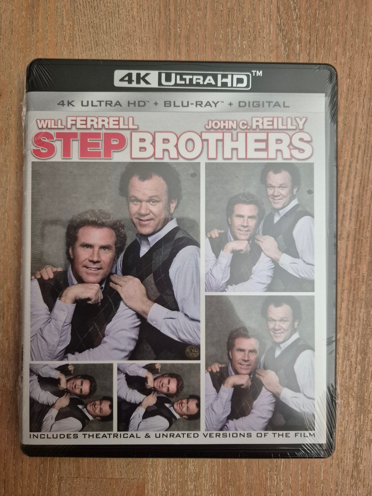Step Brothers 4K Ultra HD + Blu-ray + [US], Ophalen of Verzenden, Nieuw in verpakking, Humor en Cabaret