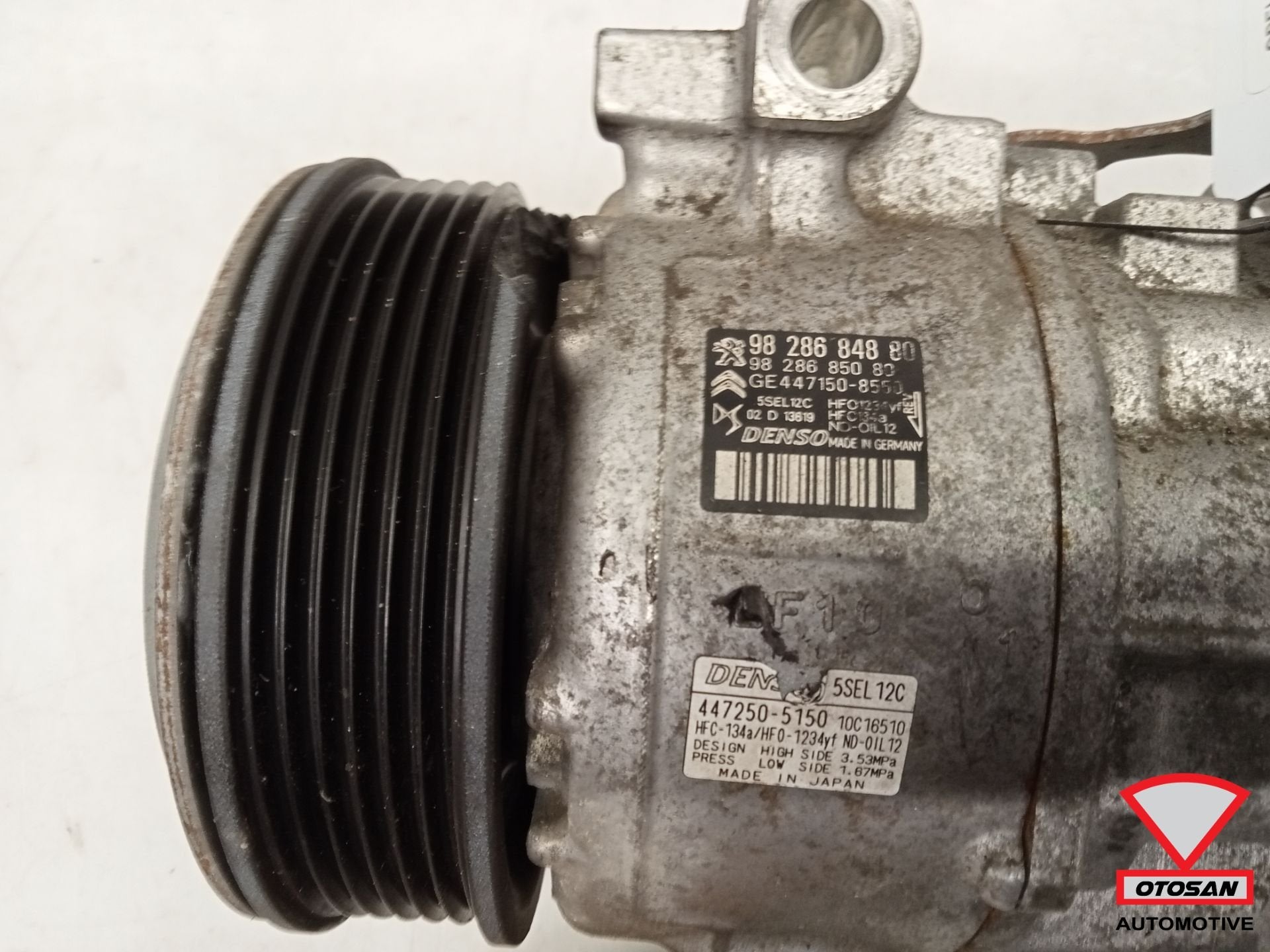 Opel Corsa F Peugeot Citroen Aircopomp 9828684880, Gebruikt, Opel Automobile GmbH, Ophalen of Verzenden, Kontakt@opel-infoservice.de