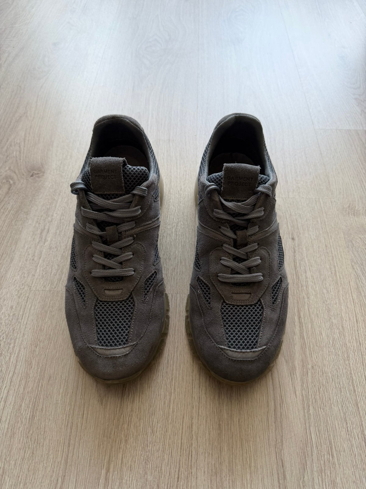 Garment Project Brooklyn Grey Suede Sneakers - Maat 43, Overige kleuren, Ophalen of Verzenden, Sneakers of Gympen, Zo goed als nieuw