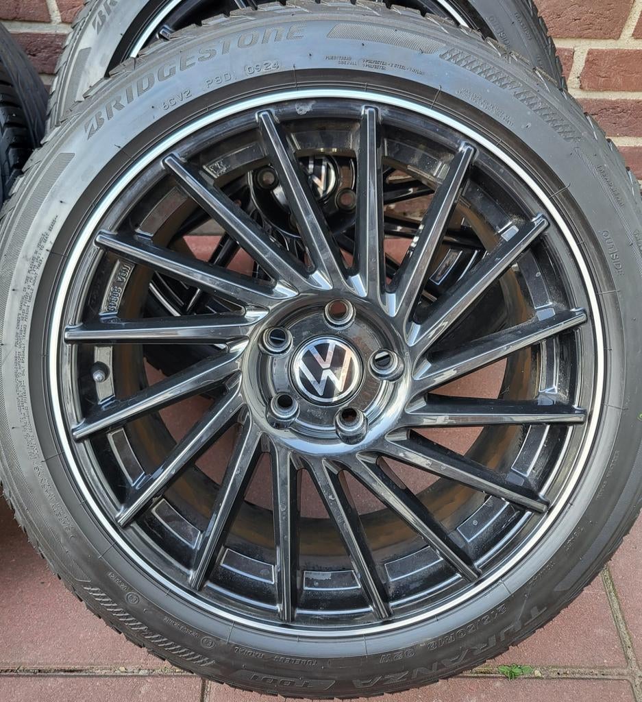 18 Inch VW T-roc velgenset met zomerbanden 5x112, Auto-onderdelen, Banden en Velgen, 18 inch, 215 mm, Banden en Velgen, Nieuw