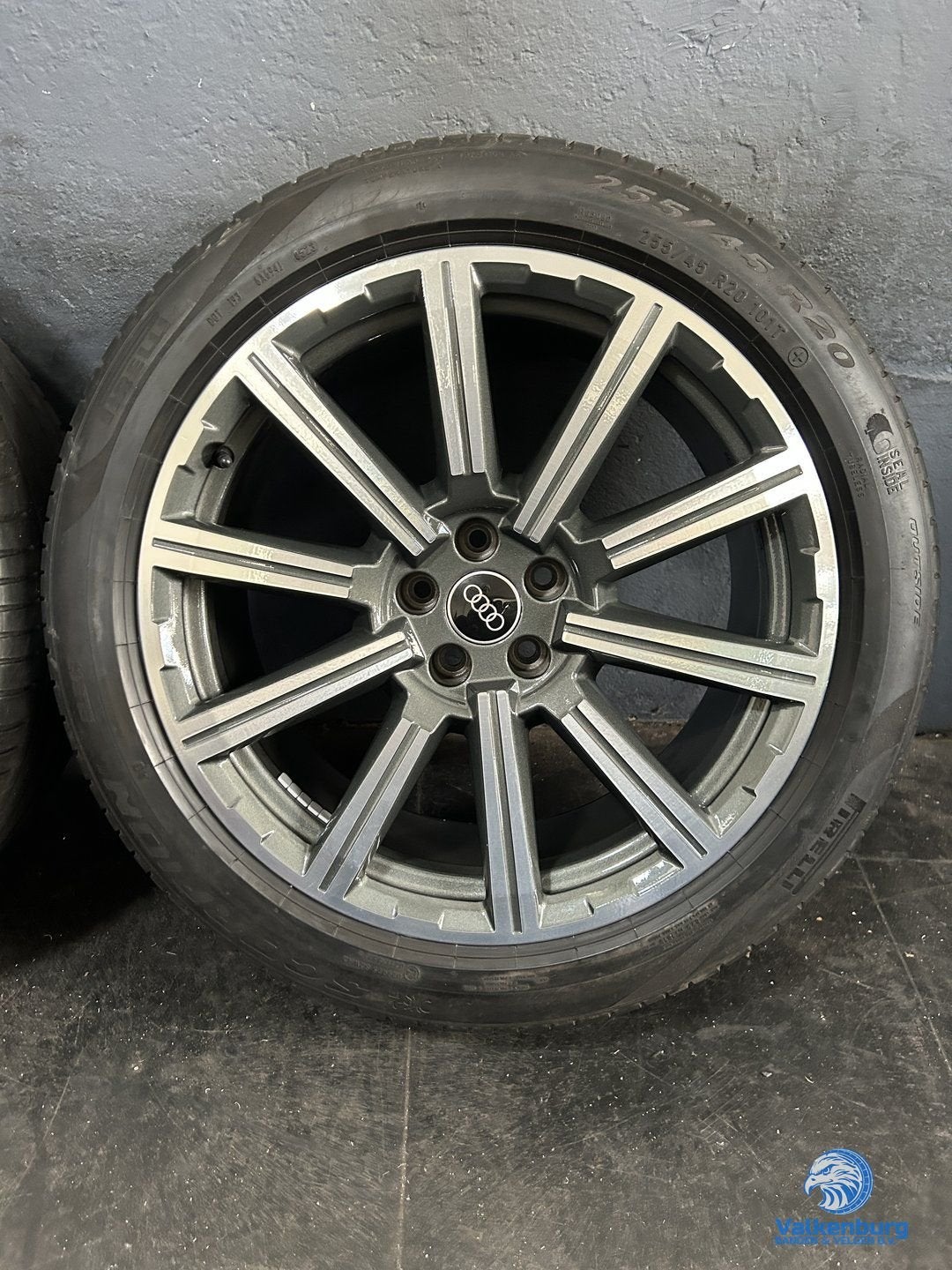 Originele Audi Q7 SQ7 S-Line 4M 20 inch velgen 5x112 zomerba, Gebruikt, 255 mm, -, -