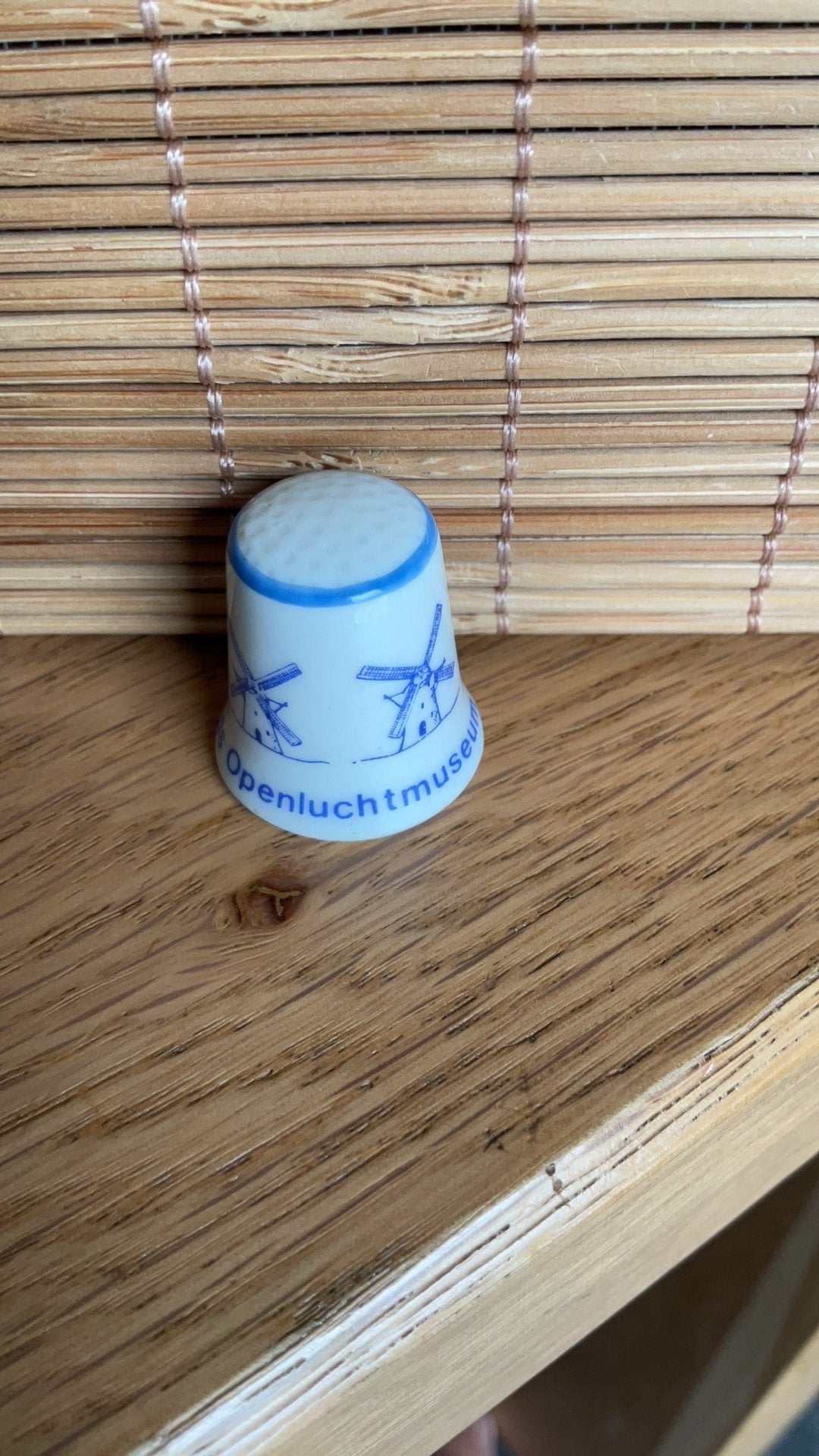 Arnhem vingerhoedje vingerhoedjes vingerhoed vingerhoeden, Verzenden, Nieuw, Porselein, Nederland