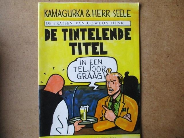 adv8498 de tintelende titel, Eén stripboek, Ophalen, Gelezen