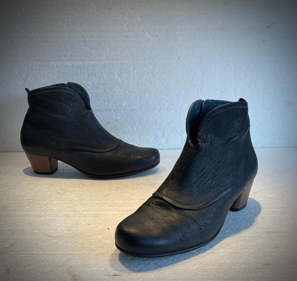 Durea Comfort design enkel laarzen zwart 39 G, Ophalen of Verzenden, Zo goed als nieuw, Lage of Enkellaarzen