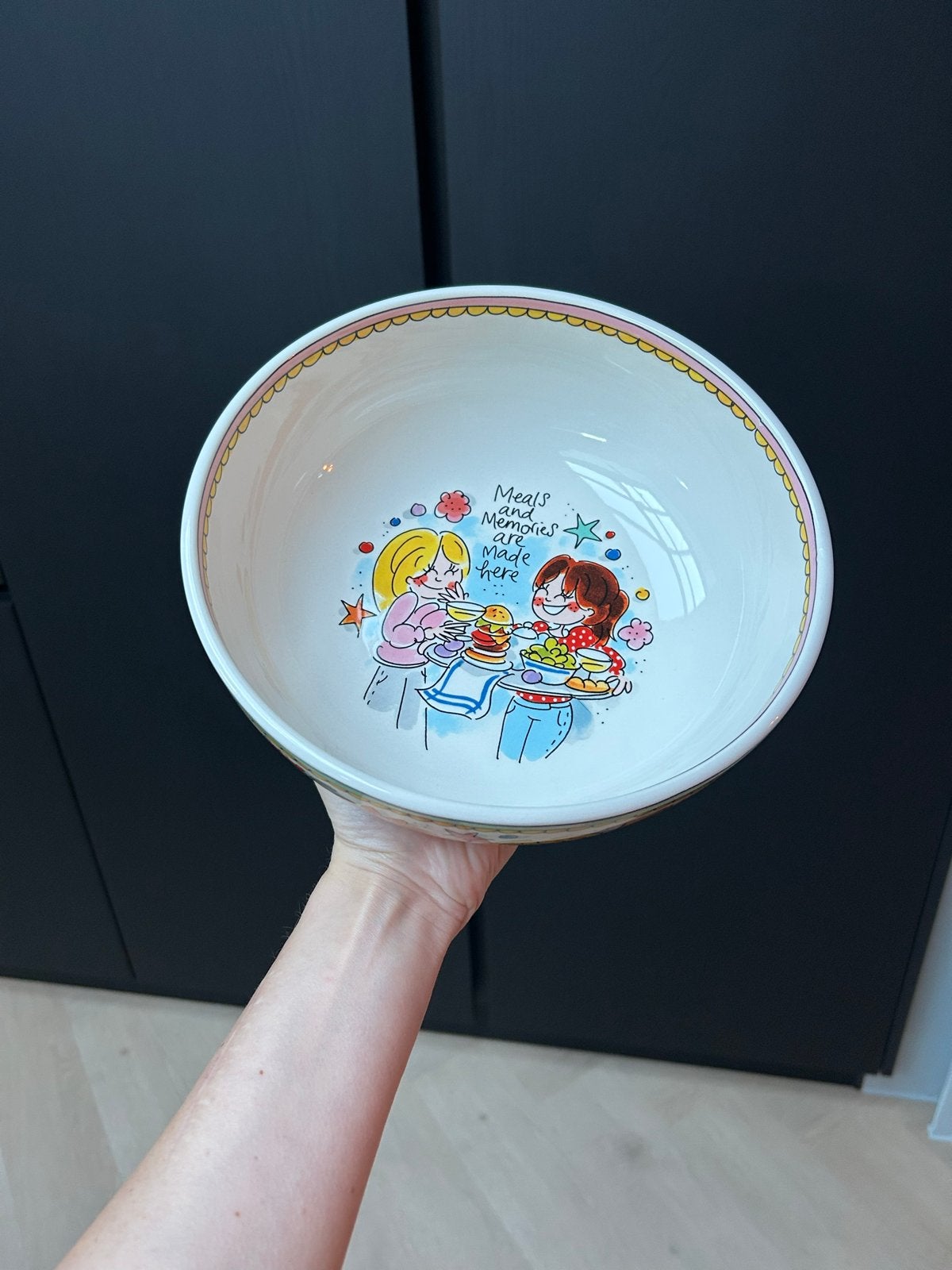 Blond Amsterdam Saladeschaal - Zo goed als nieuw, Huis en Inrichting, Ophalen, Aardewerk, Blond Amsterdam, Schaal of Schalen