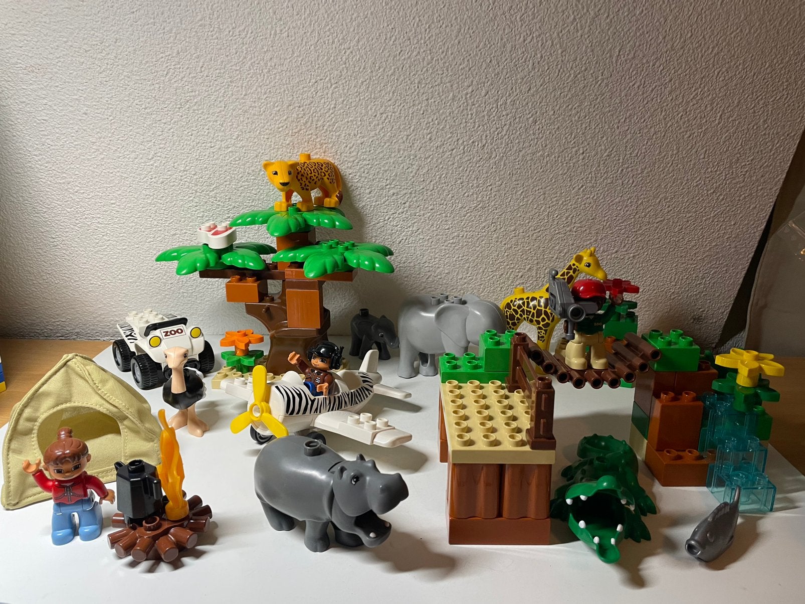 Duplo 6156 Safari, Ophalen of Verzenden, Zo goed als nieuw, Compleet, Duplo