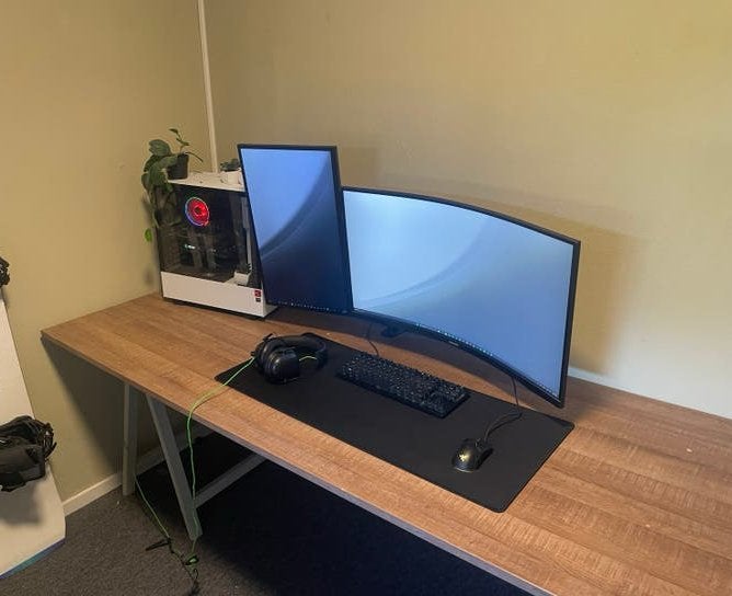 Volledige game setup | rtx 3060 | 2 monitoren, Computers en Software, Ophalen, Gebruikt, 32 GB, Gaming