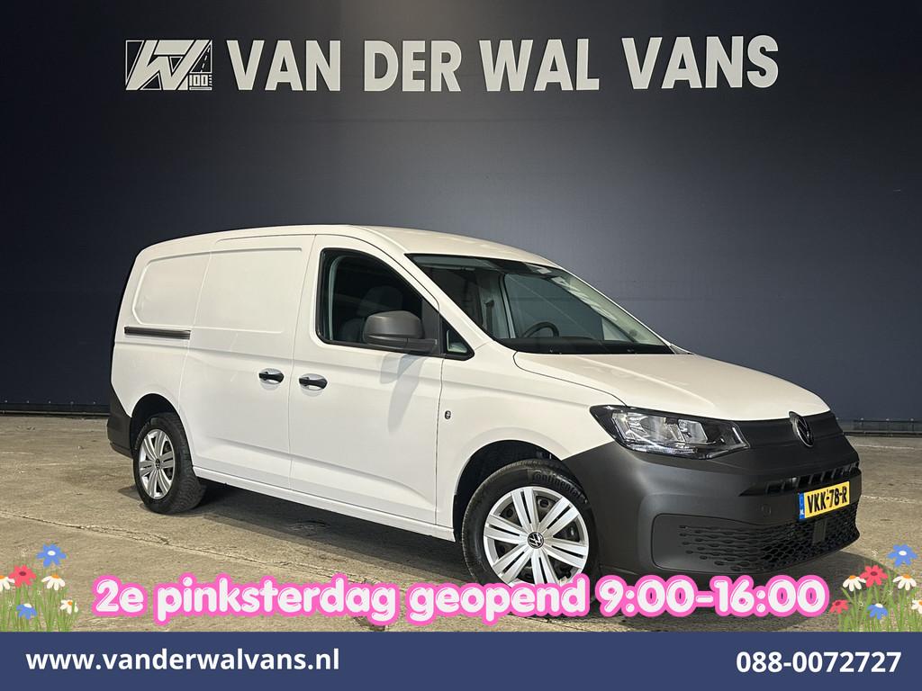 Volkswagen Caddy Cargo Maxi 2.0 TDI L2H1 Euro6 Airco | Apple, Auto's, Voorwielaandrijving, Stof, Gebruikt, 4 cilinders