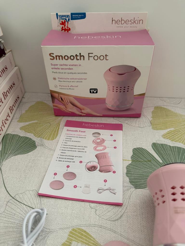 Smooth Foot Elektrische Eeltverwijderaar - NIEUW IN DOOS, Ophalen of Verzenden, Nieuw, Overige typen