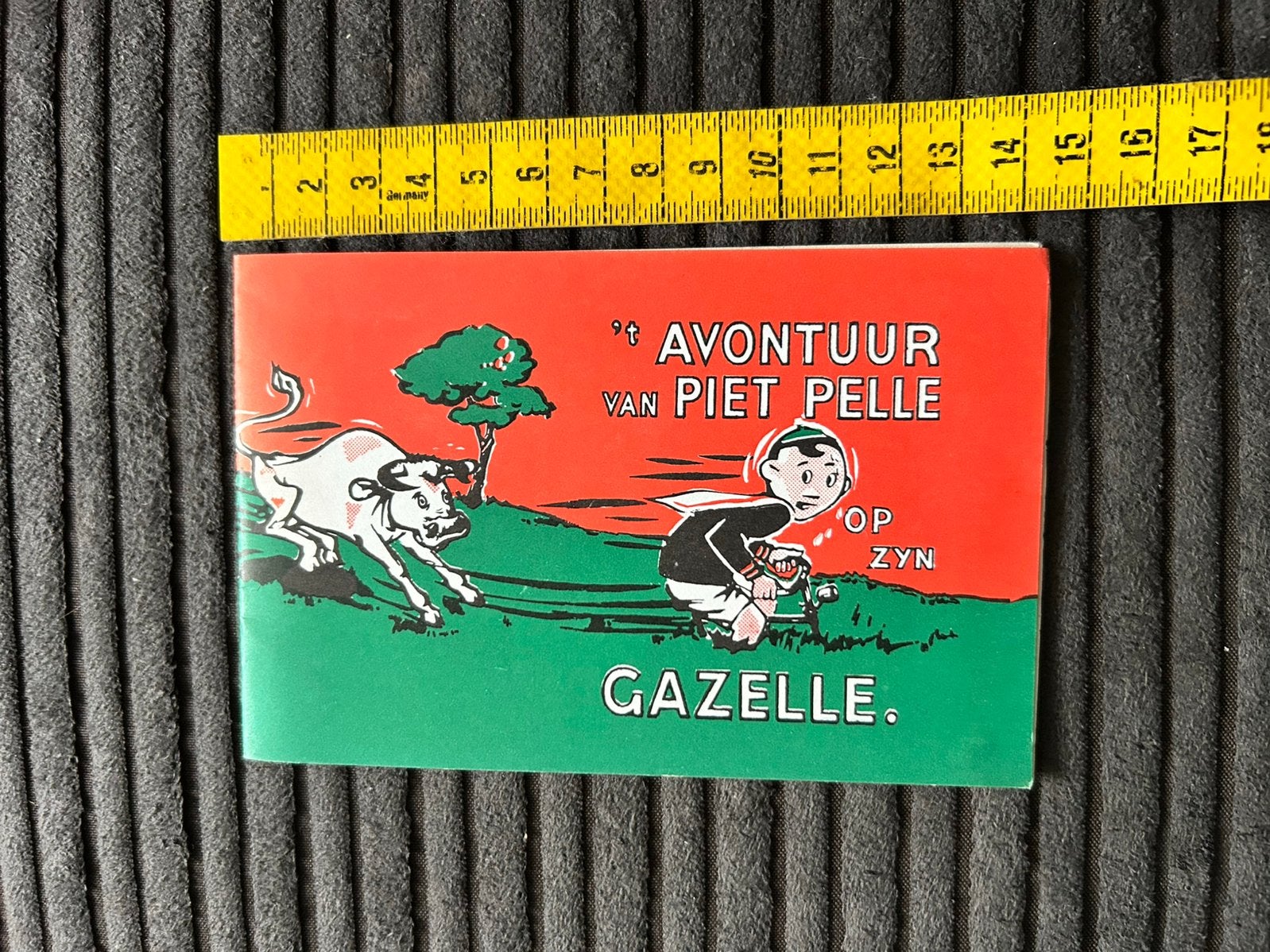 Oud reclame boekje Gazelle Fiets, Ophalen of Verzenden, Gebruikt, Overige typen