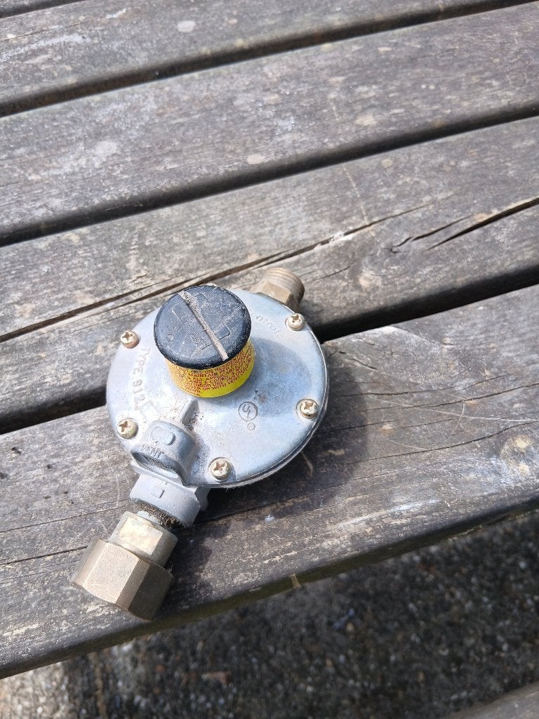 Drukregelaar propaan lpg, Ophalen, Gebruikt