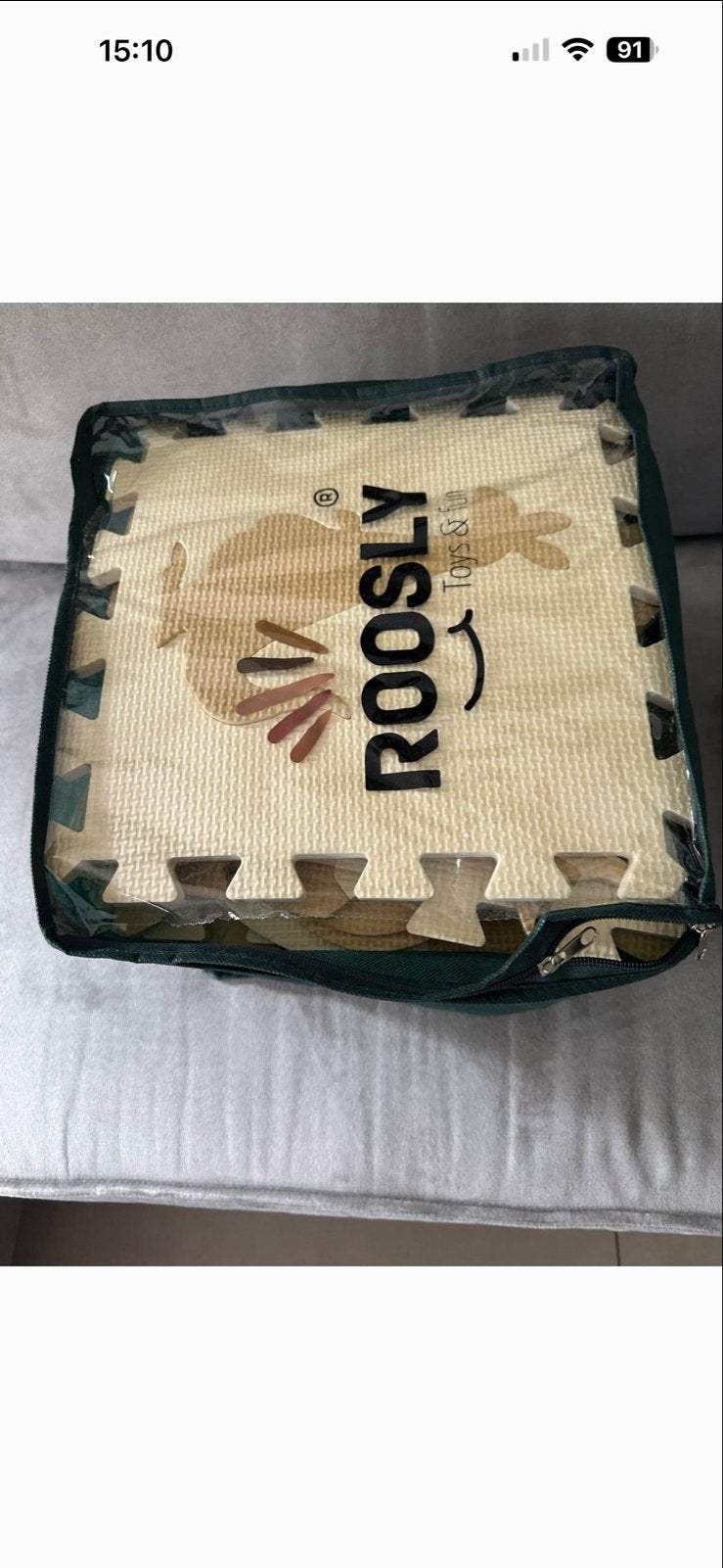 Roosly Speelkleed/Puzzelmat - Zo goed als nieuw, Kinderen en Baby's, Ophalen of Verzenden, Zo goed als nieuw, Speelkleed