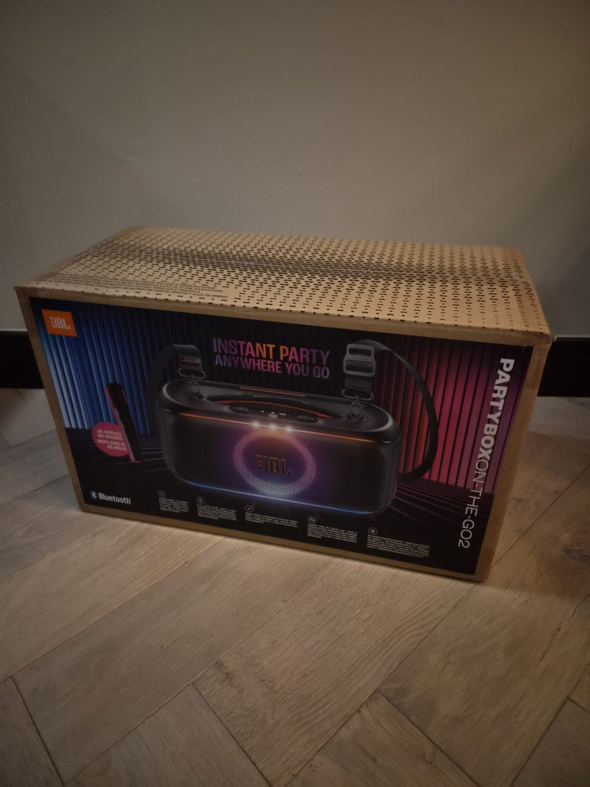 JBL Partybox On-The-Go 2 - Nieuw in doos, Audio, Tv en Foto, Ophalen, JBL, Party speaker, Nieuw