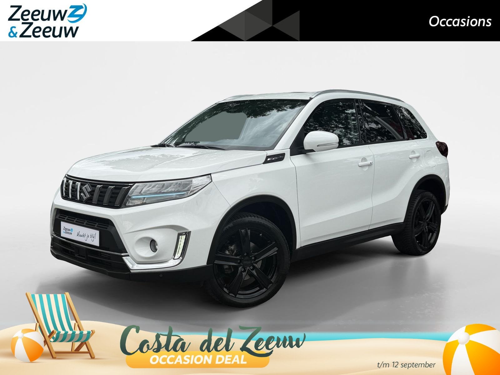 Suzuki Vitara 1.4 Boosterjet Style Smart Hybrid AllGrip | Na, Auto's, Suzuki, Automaat, 12 maanden, Gebruikt, Euro 6