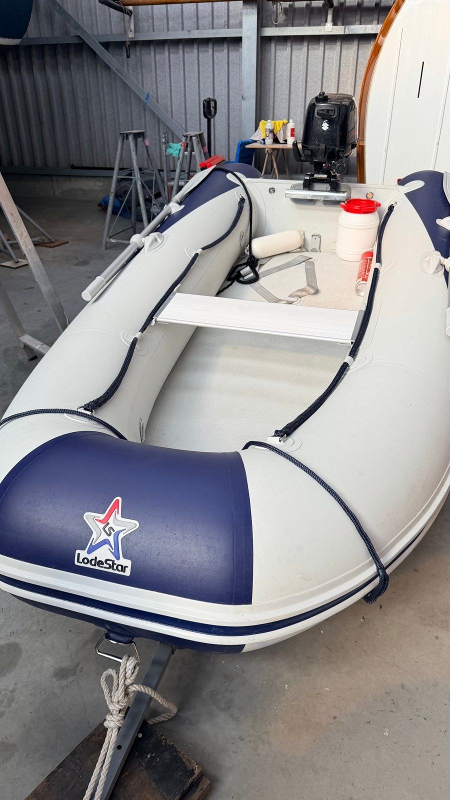 Lodestar NSA290 Rubberboot 2024 ,Suzuki 6PK buitenboordmotor, Airdeck, Zo goed als nieuw, 3 m, Lodestar