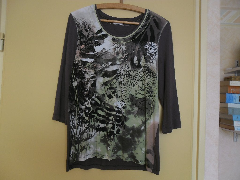 gedragen , maar goed dames shirt. Maat M, Maat 38/40 (M), Meerkleurig, Bonita, Ophalen of Verzenden