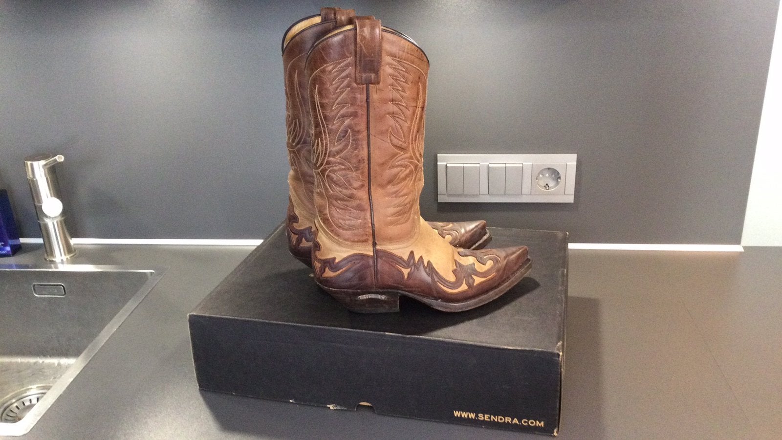 Sendra boots maat 38, Kleding | Dames, Schoenen, Ophalen of Verzenden, Zo goed als nieuw, Bruin, Hoge laarzen
