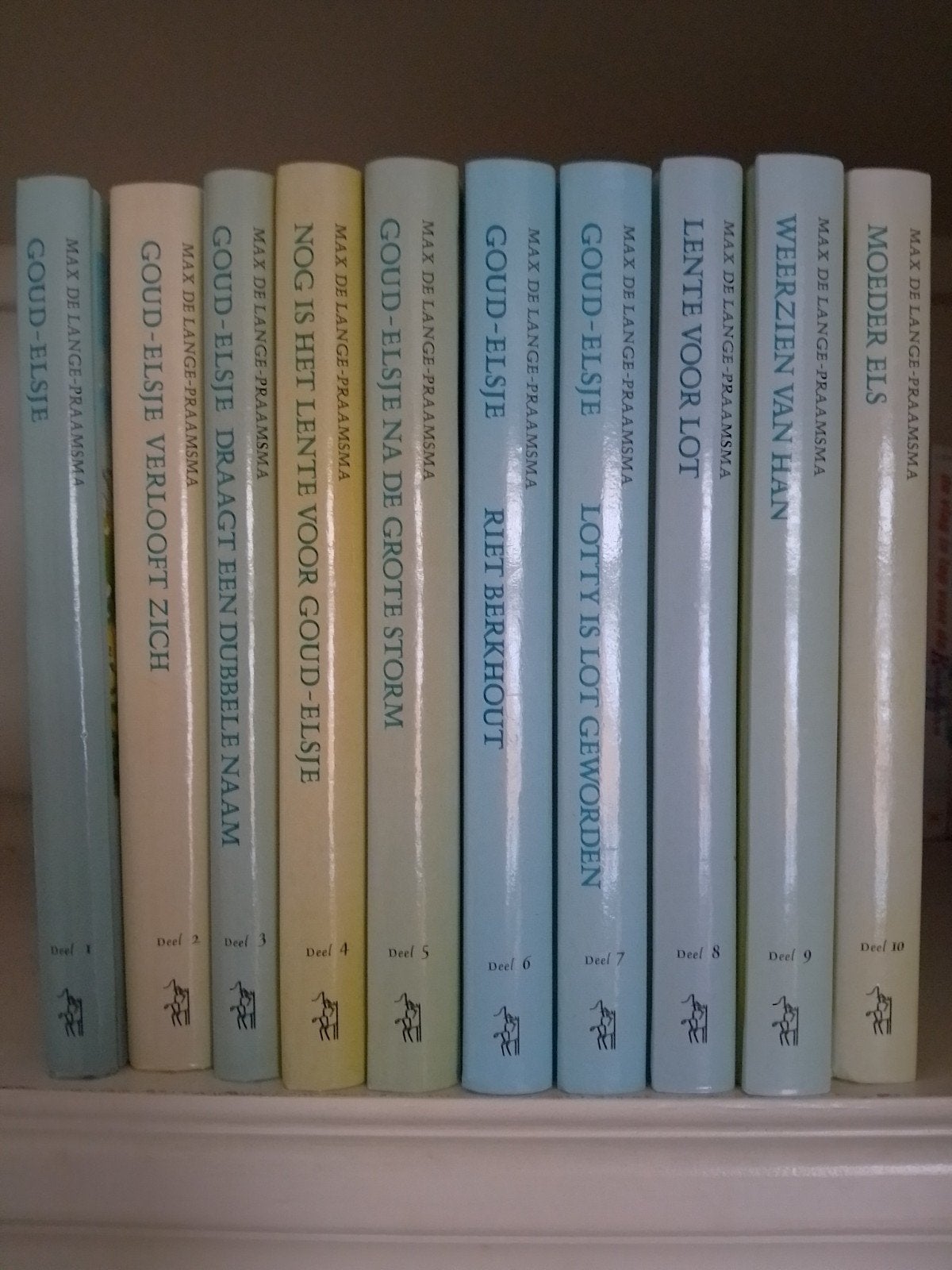Complete Goud-Elsje serie, Boeken, Gelezen, Max de Lange-Praamsma, Ophalen of Verzenden, Nederland