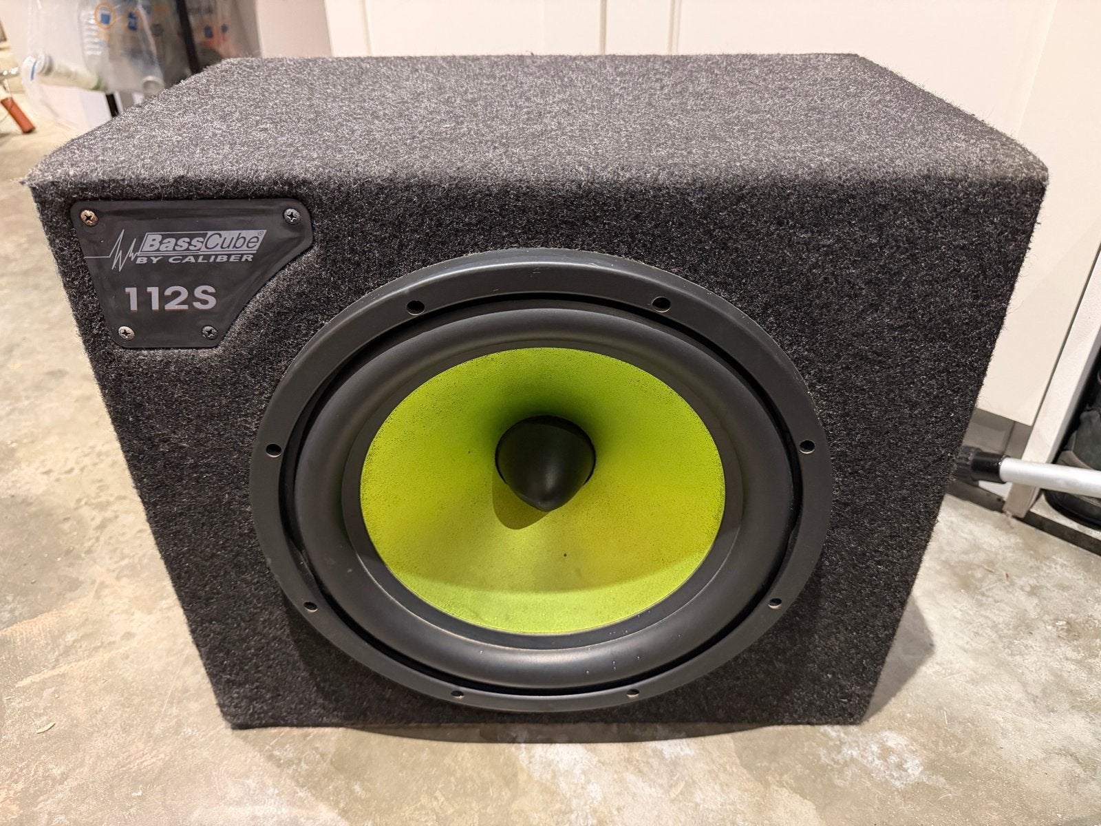 Caliber 112S 12 inch Subwoofer - BassCube, Ophalen, Gebruikt